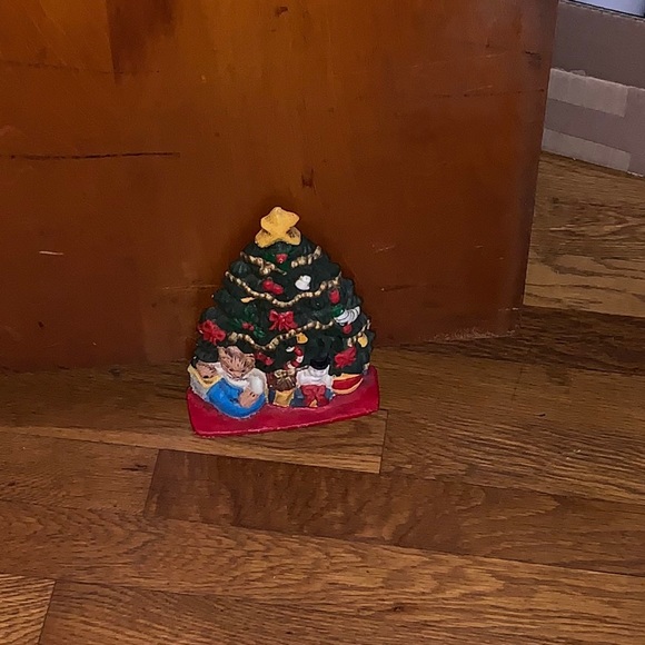 Cast Iron Door Stop Christmas Door - Picture 4 of 14